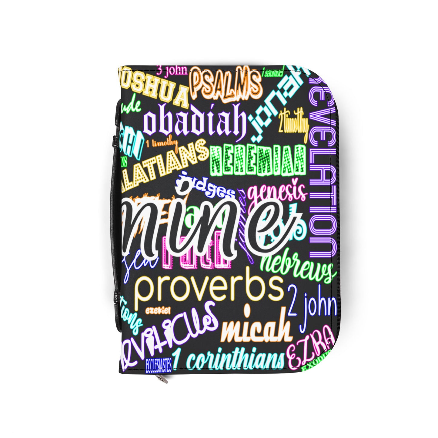 Books of Bible Bright Collage Bible Cover