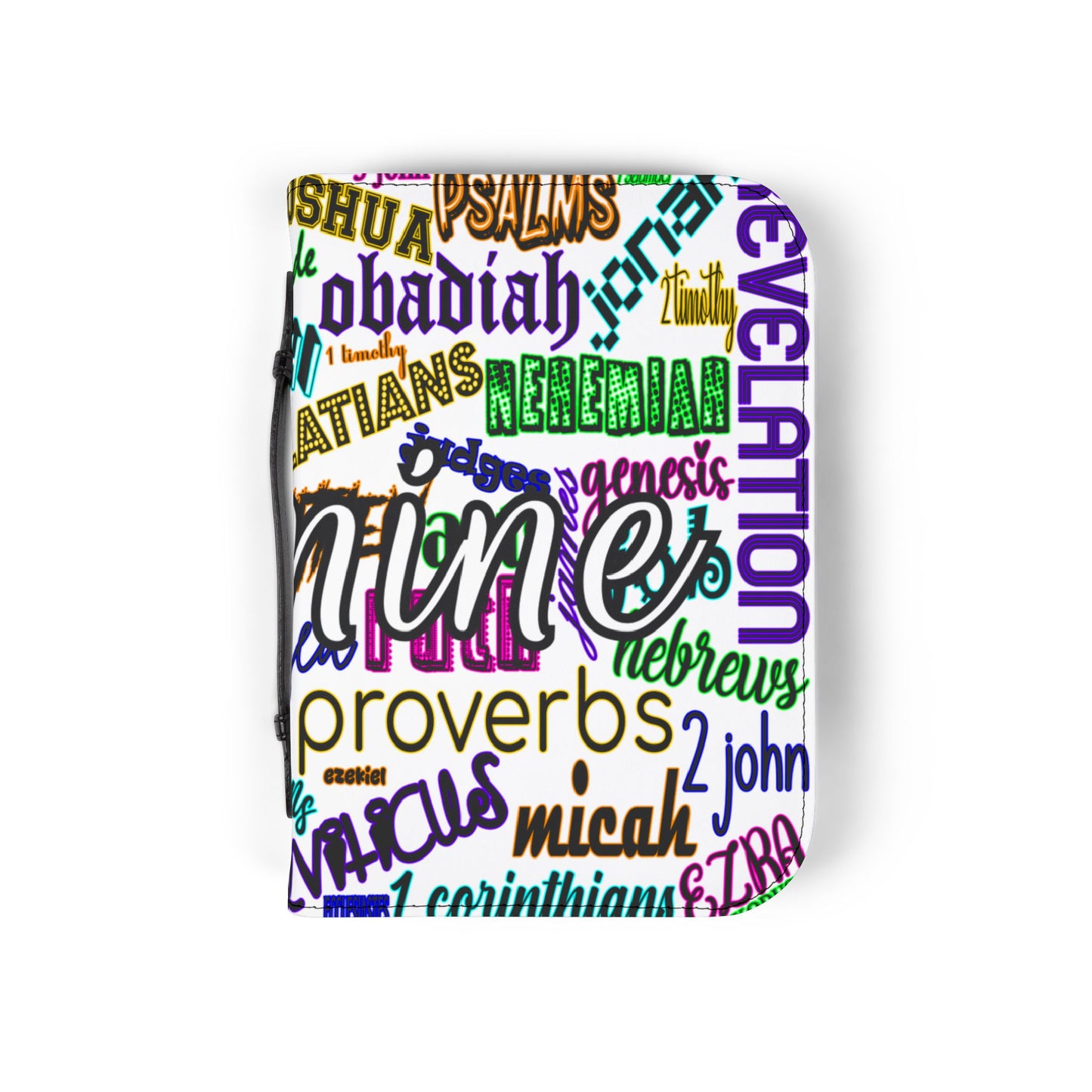 Books of Bible Bright Collage Bible Cover