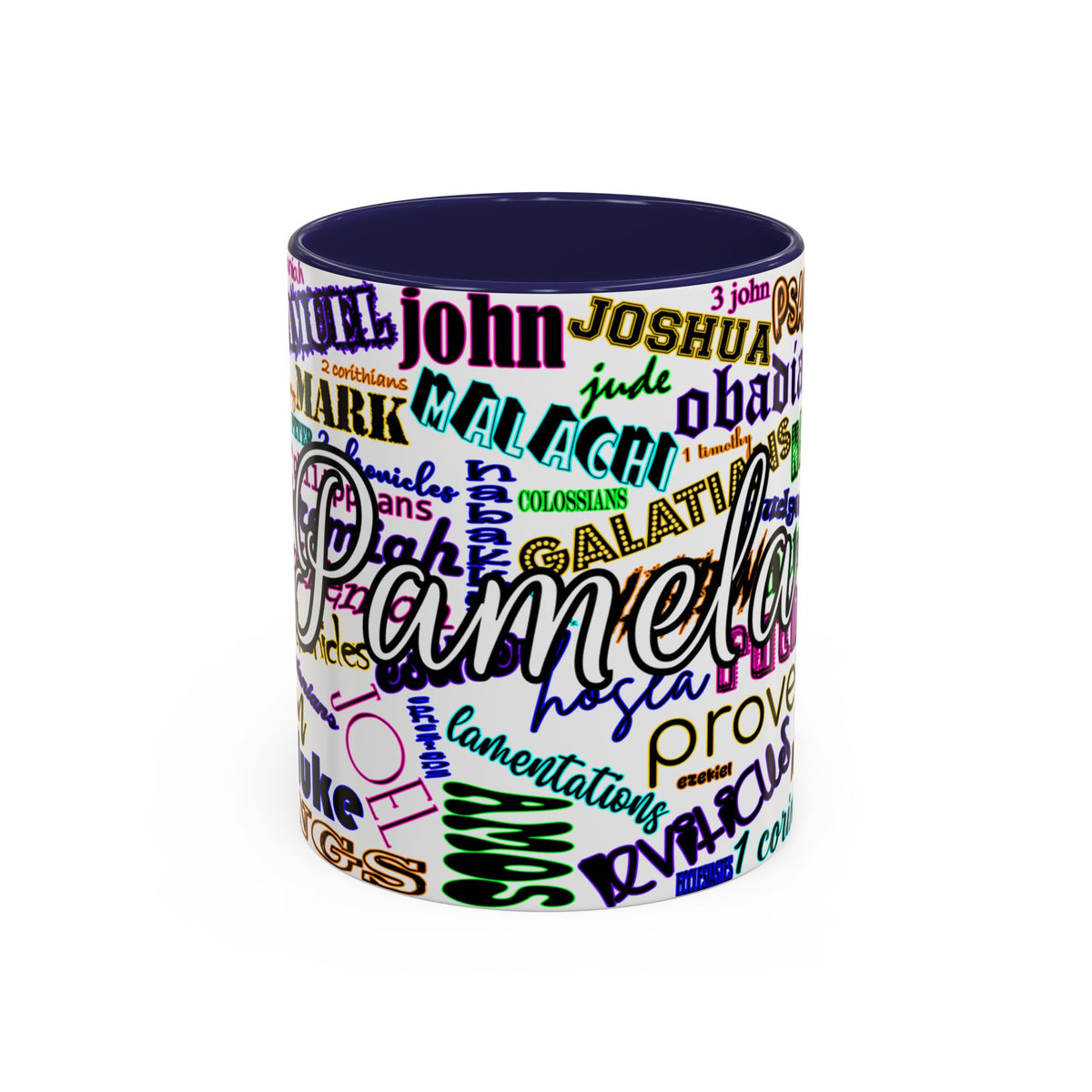 Books of Bible Bright Coffee Mug (11, 15oz)