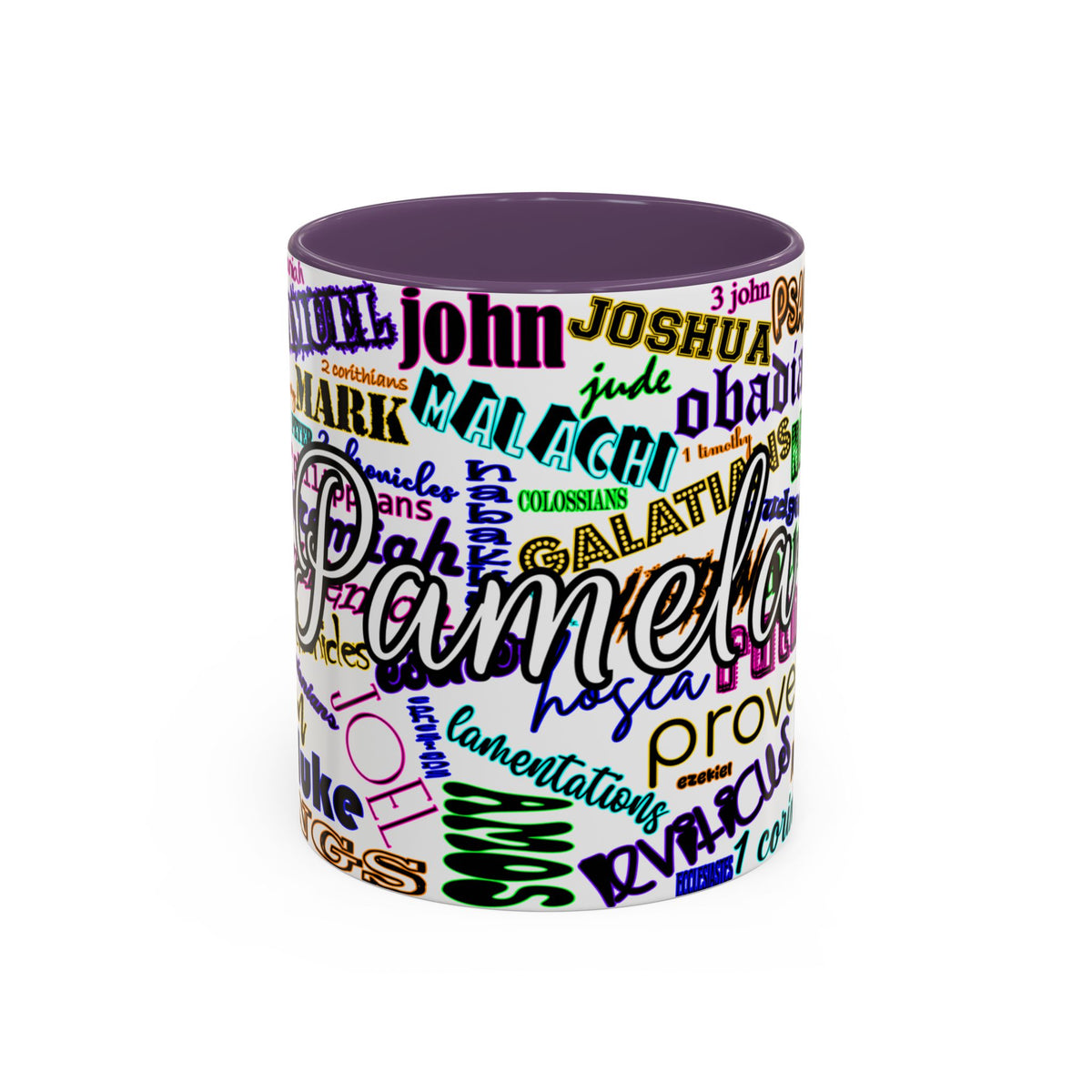 Books of Bible Bright Coffee Mug (11, 15oz)