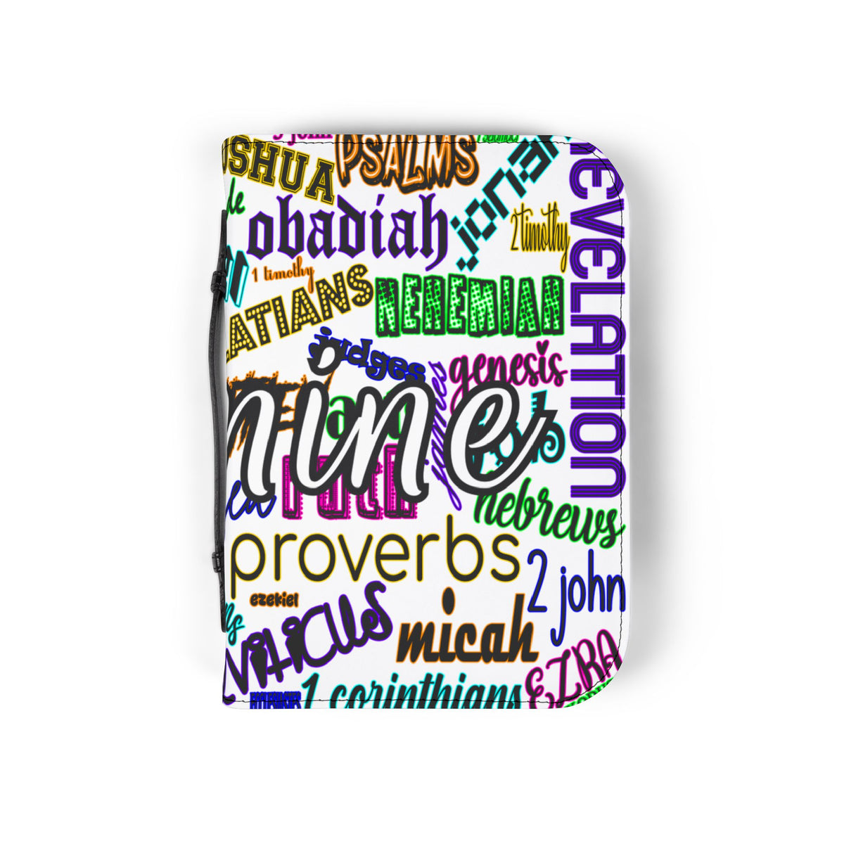 Books of Bible Bright Collage Bible Cover