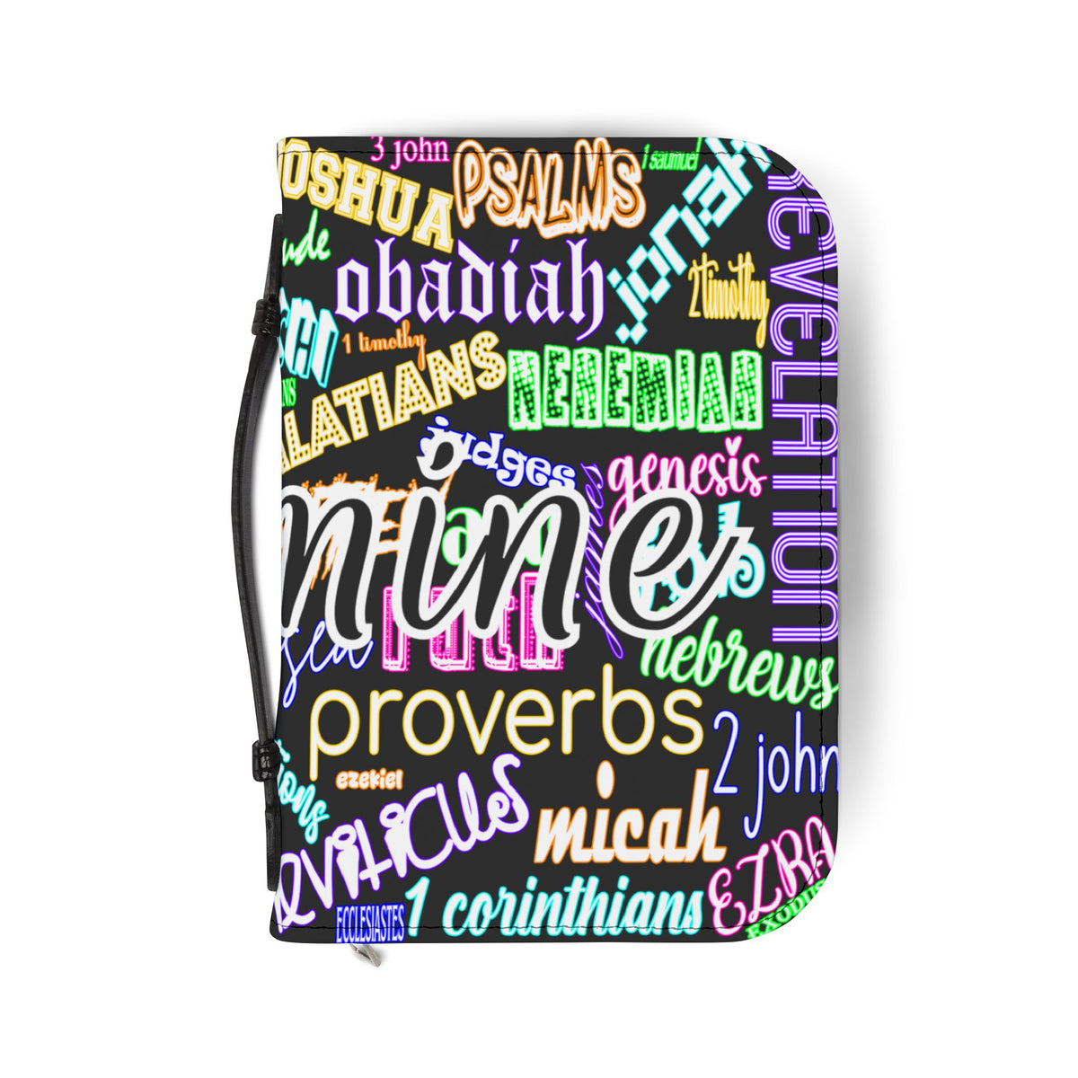 Books of Bible Bright Collage Bible Cover