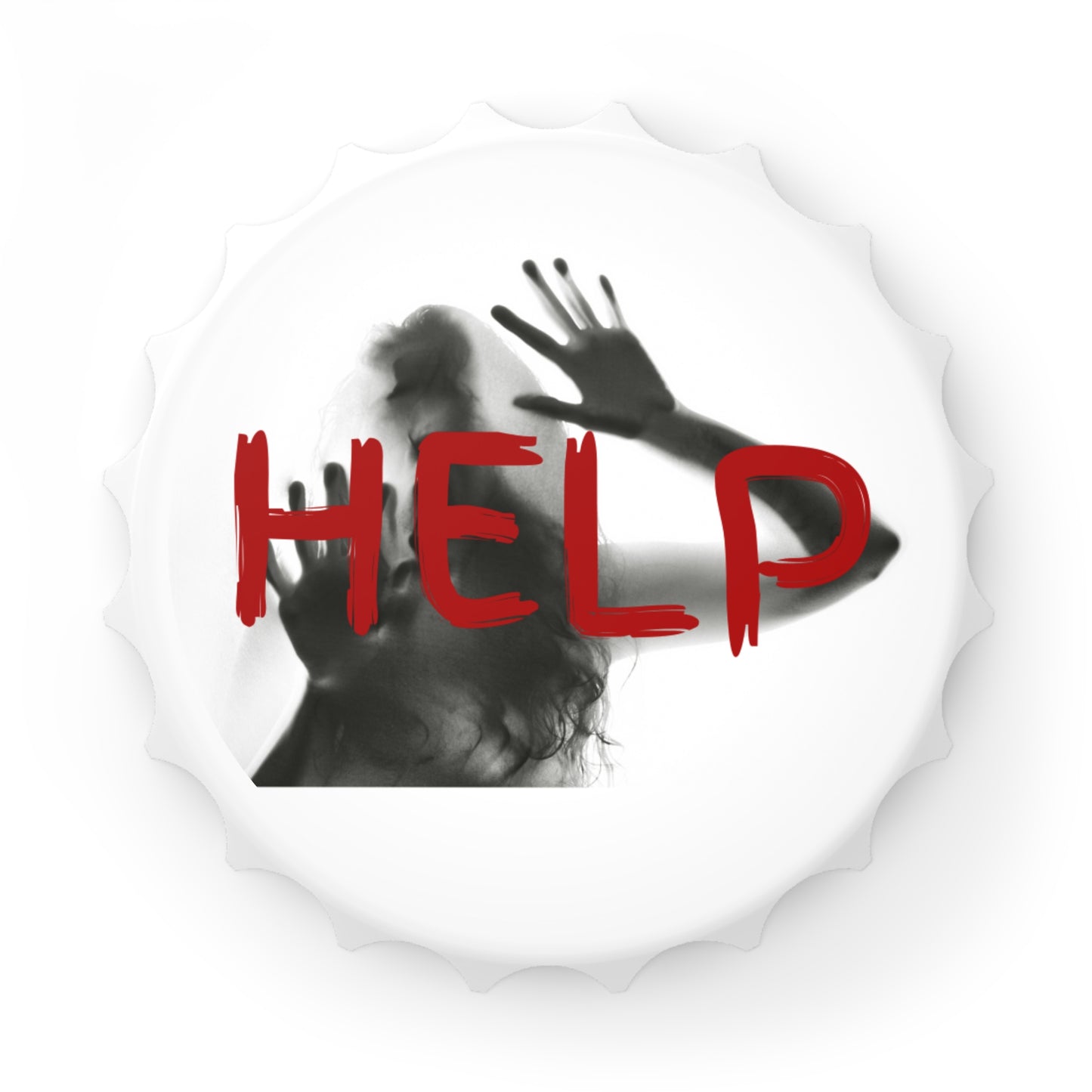 Help Girl Name Bottle Opener