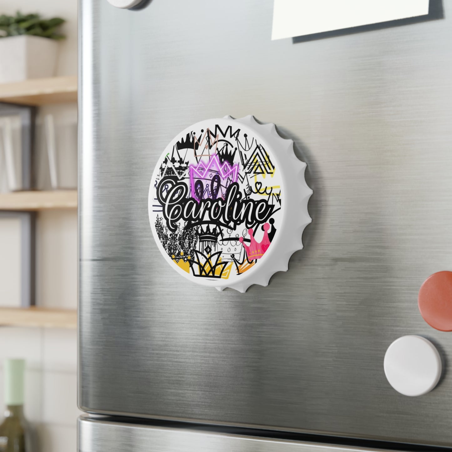 Crowns Name Bottle Opener