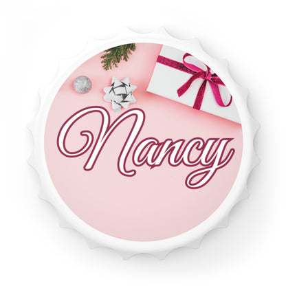 Pink Gift Name Bottle Opener