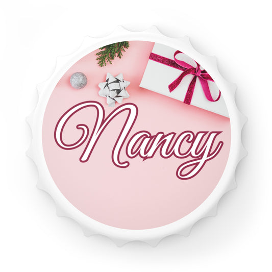 Pink Gift Name Bottle Opener