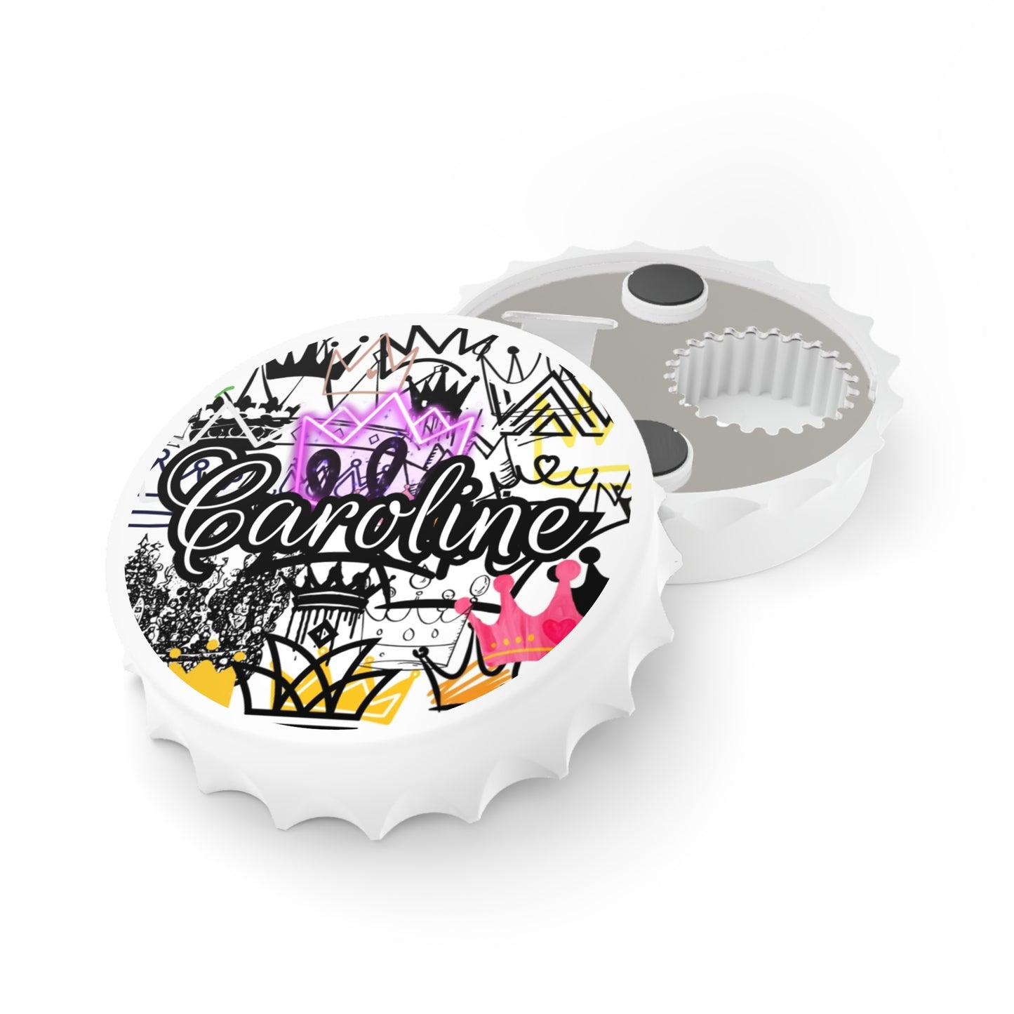 Crowns Name Bottle Opener
