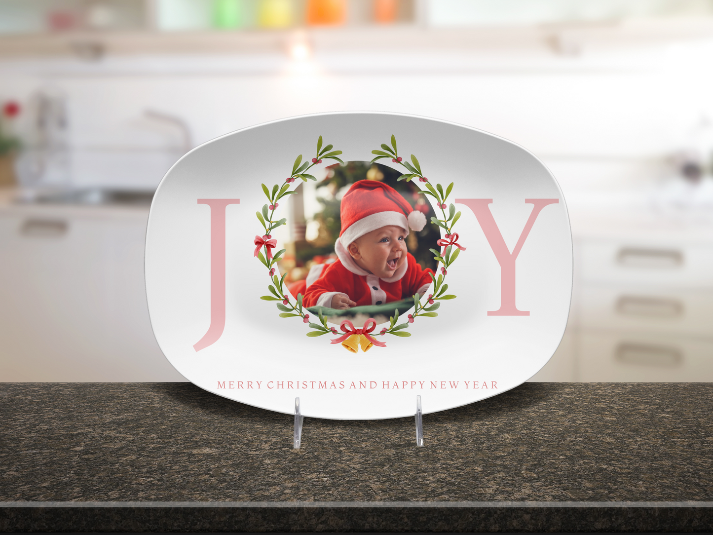 Photo Joy Christmas & New Year Platter