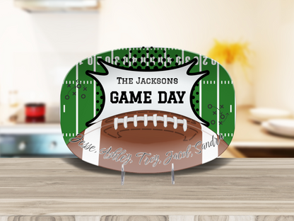 Game Day Names Platter