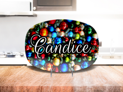 Ornaments Name Platter