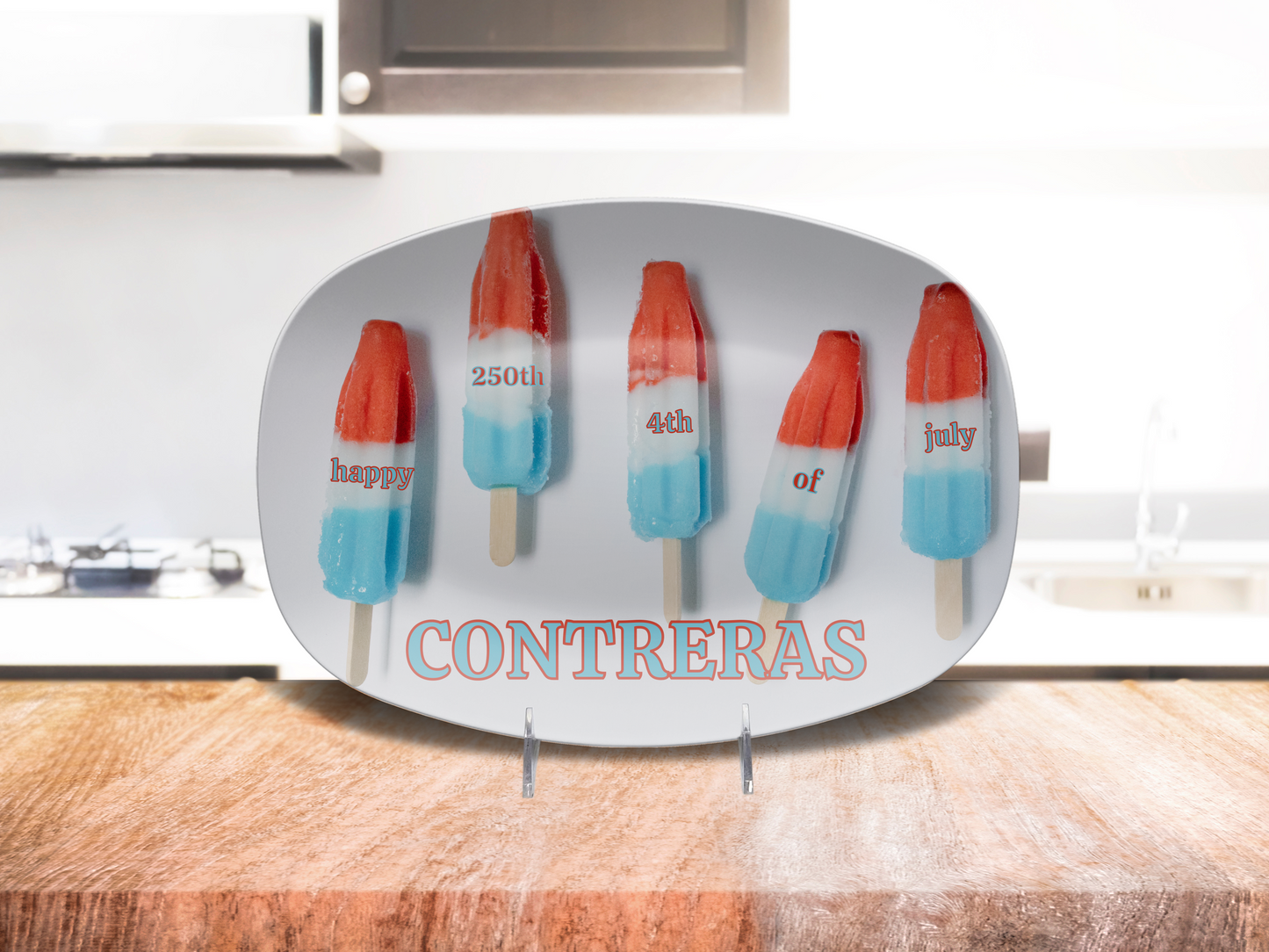 Ice Cream Name Platter