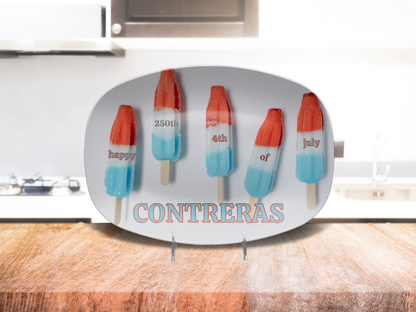 Ice Cream Name Platter