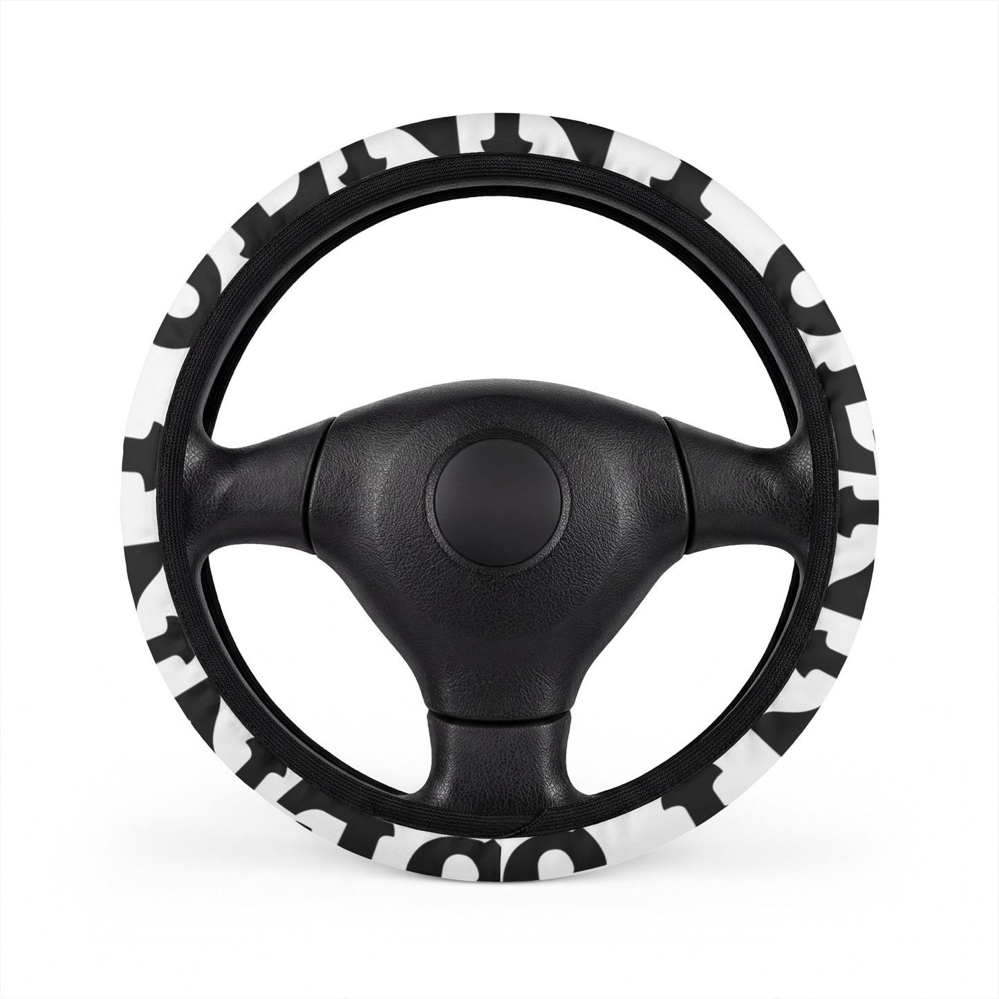Name Car Steering Wheel Cover