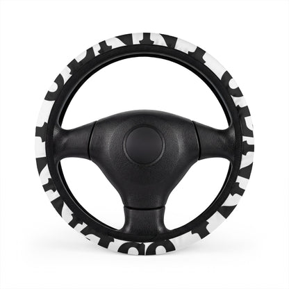 Name Car Steering Wheel Cover