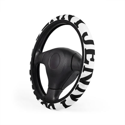 Name Car Steering Wheel Cover