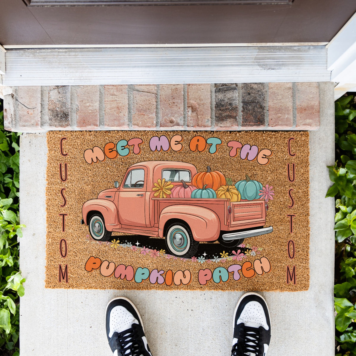 Meet Me At The Patch Names Doormat