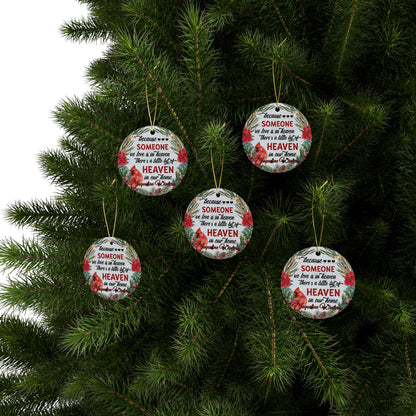 Someone We Love Photo / Name Ceramic Ornaments (1pcs, 5pcs, 10pcs, 20pcs)