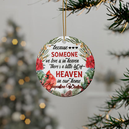 Someone We Love Photo / Name Ceramic Ornaments (1pcs, 5pcs, 10pcs, 20pcs)