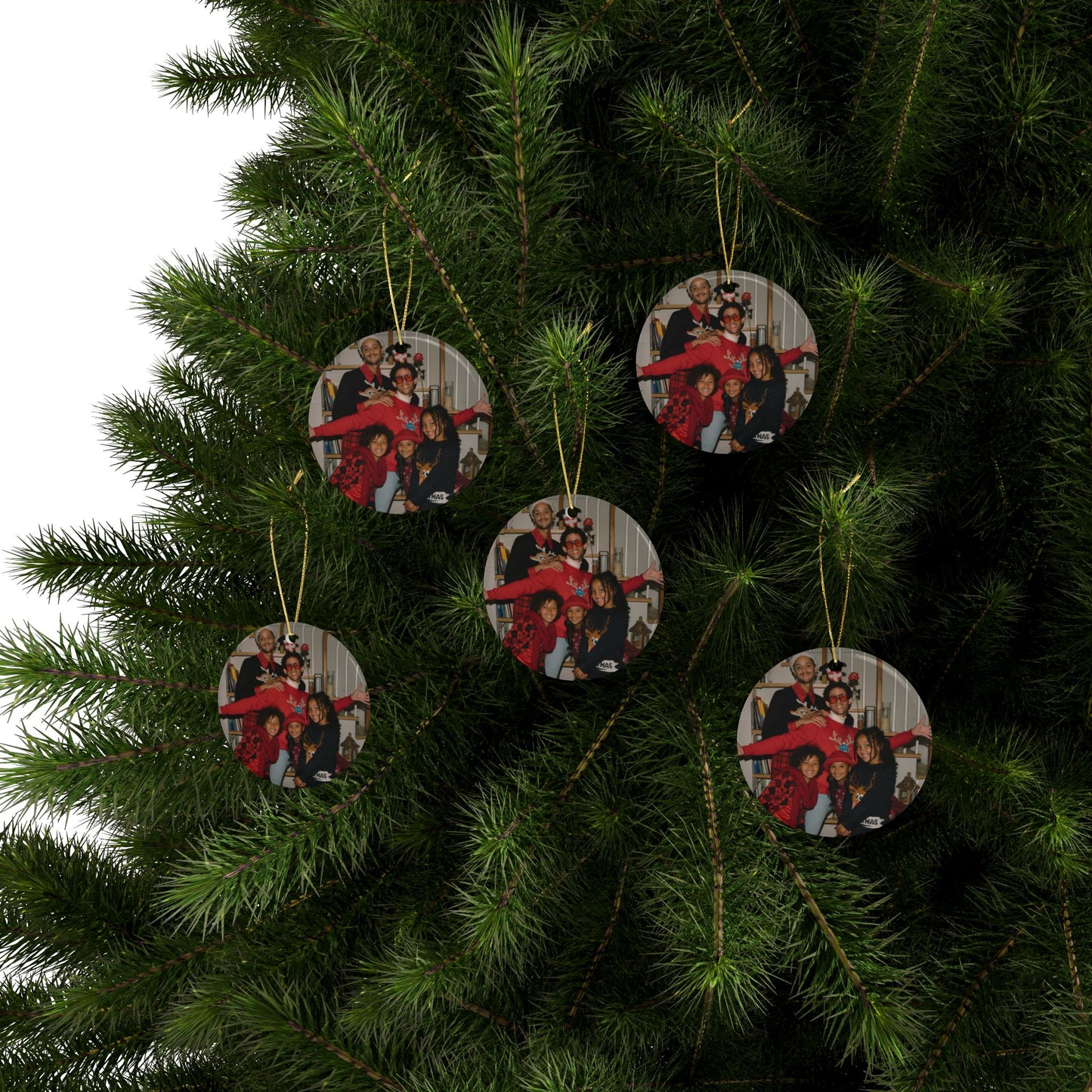 Photo Ceramic Ornaments (1pcs, 5pcs, 10pcs, 20pcs)