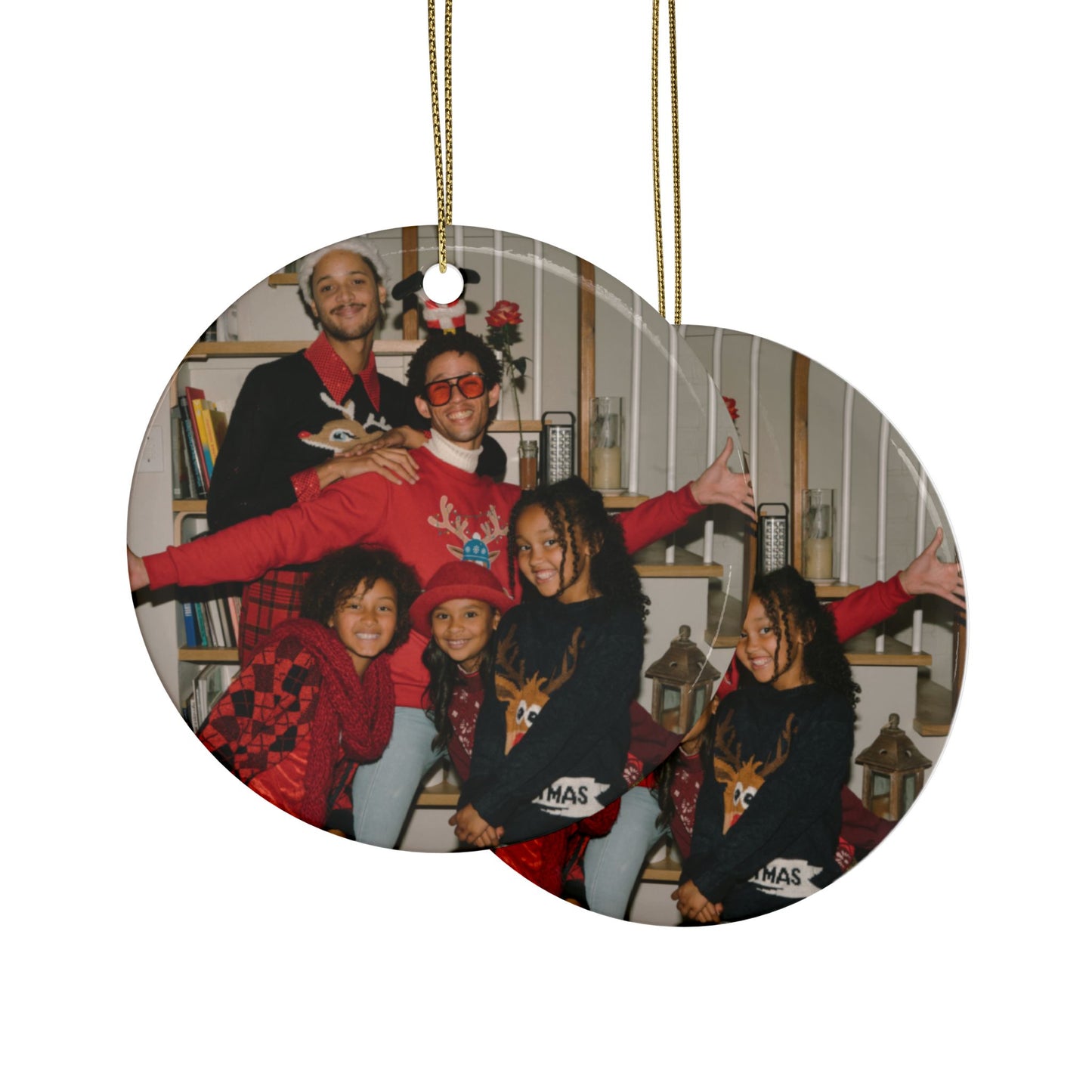 Photo Ceramic Ornaments (1pcs, 5pcs, 10pcs, 20pcs)