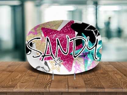 Bright Stars Name Platter