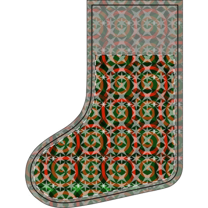Letter Name Christmas Stocking (Linen)