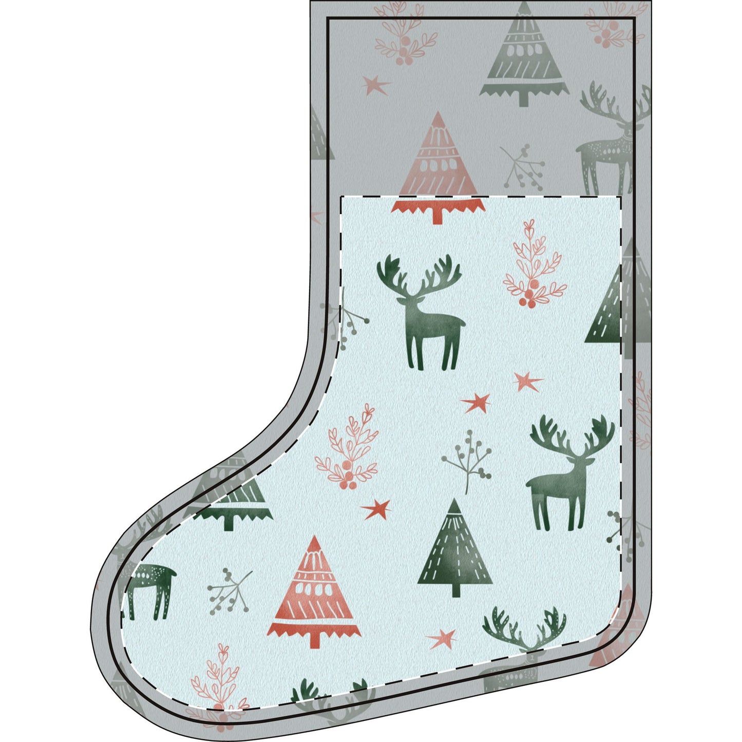 Christmas Stocking (Linen)