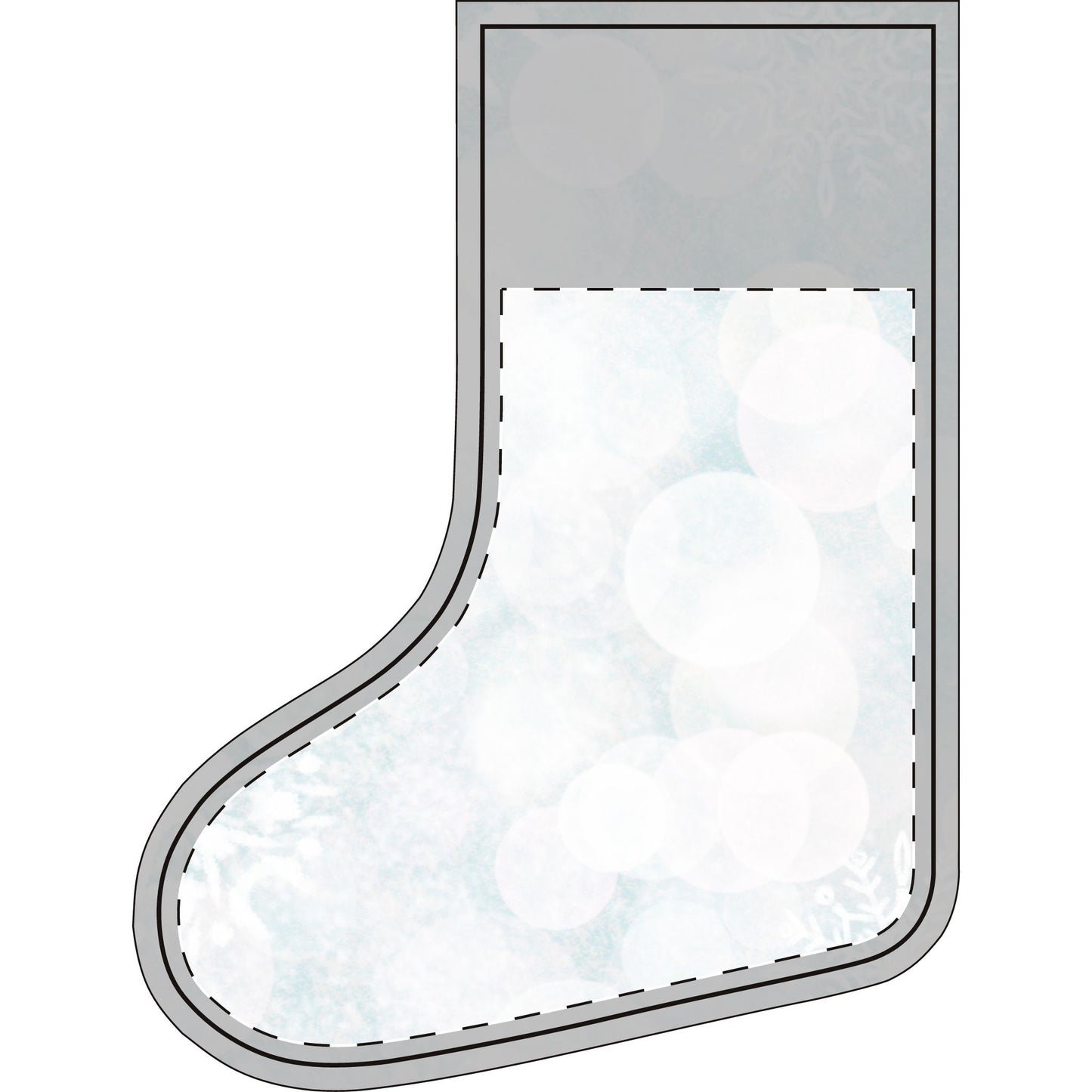 Letter Name Christmas Stocking (Linen)