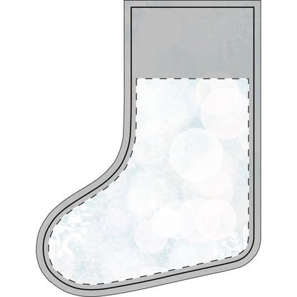 Letter Name Christmas Stocking (Linen)