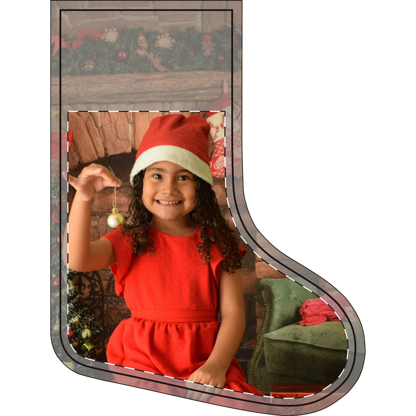 Christmas Stocking (Linen)