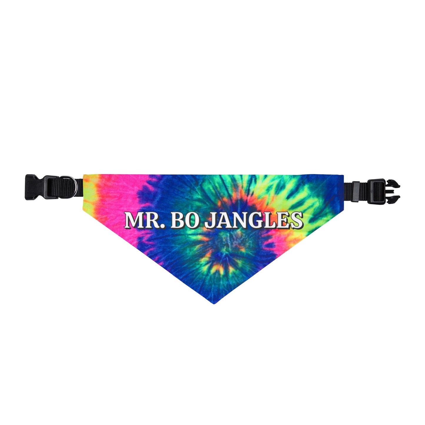 Tie Dye Clip-on Pet Bandana