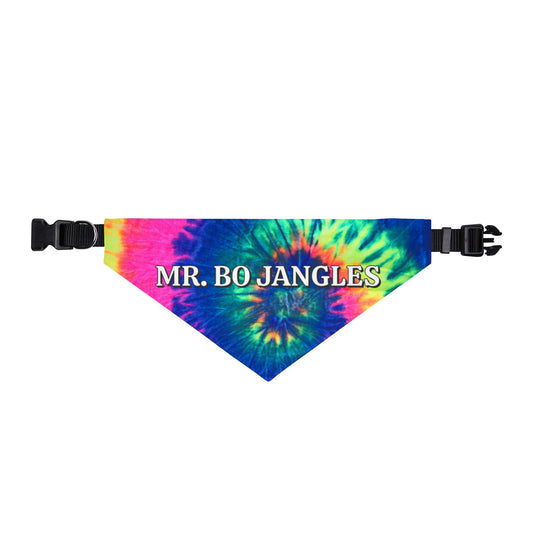 Tie Dye Clip-on Pet Bandana