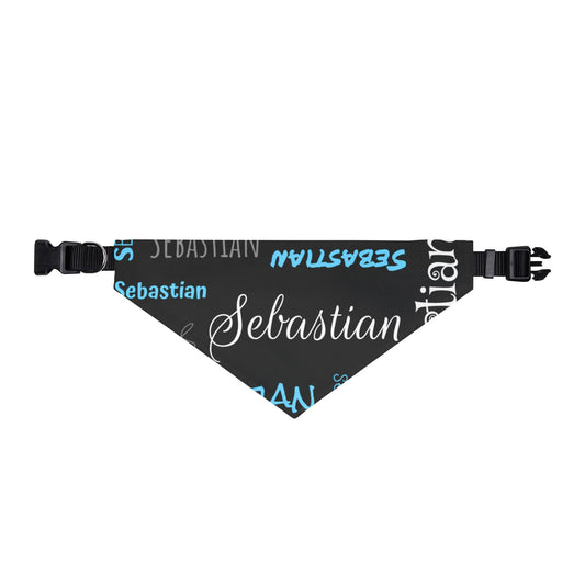 Names Clip-on Pet Bandana