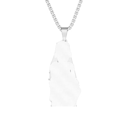 Custom Cut Photo Pendant