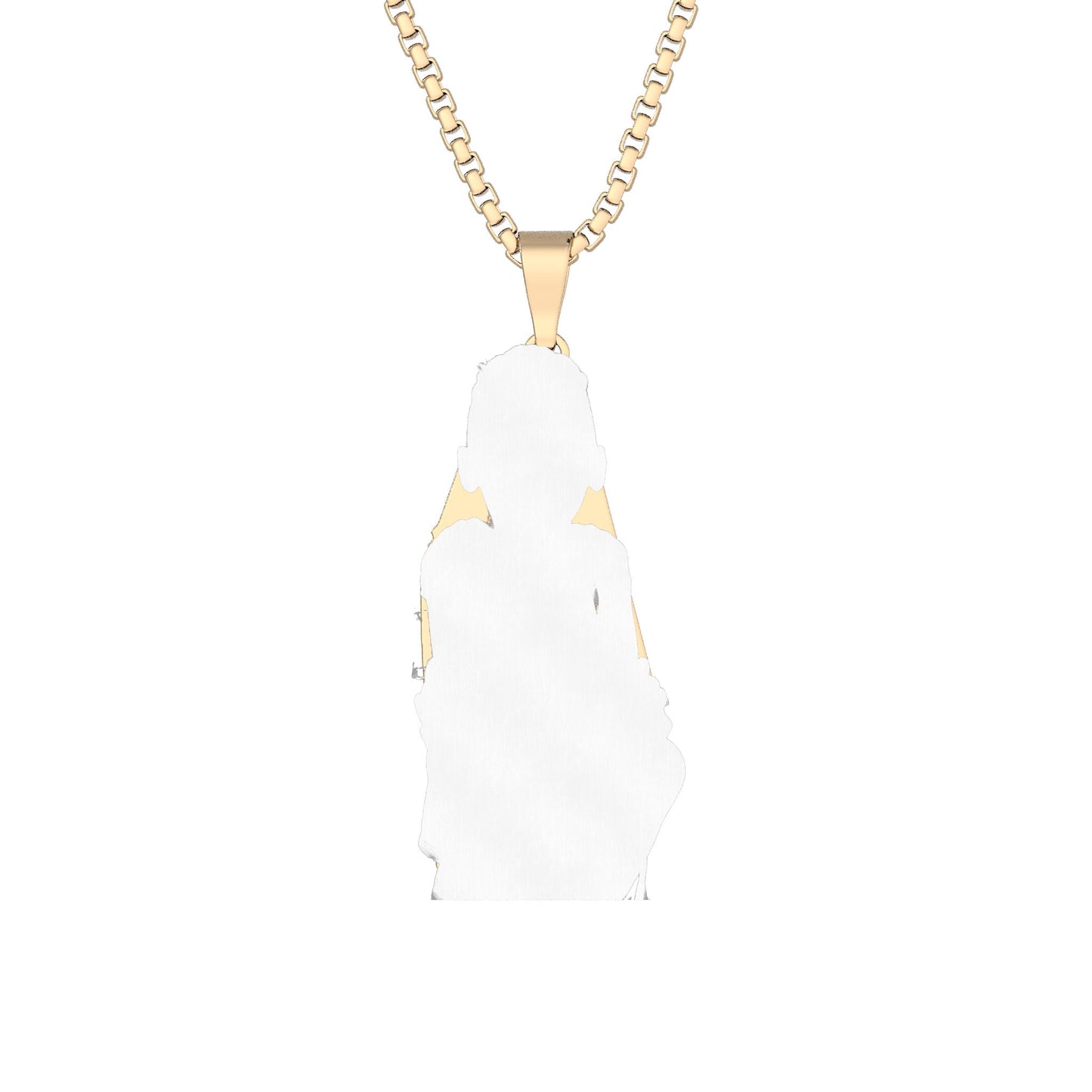 Custom Cut Photo Pendant