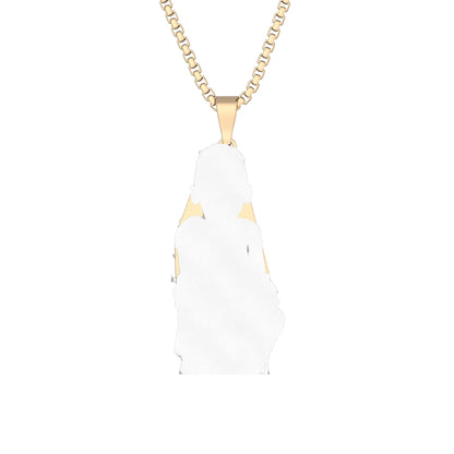 Custom Cut Photo Pendant