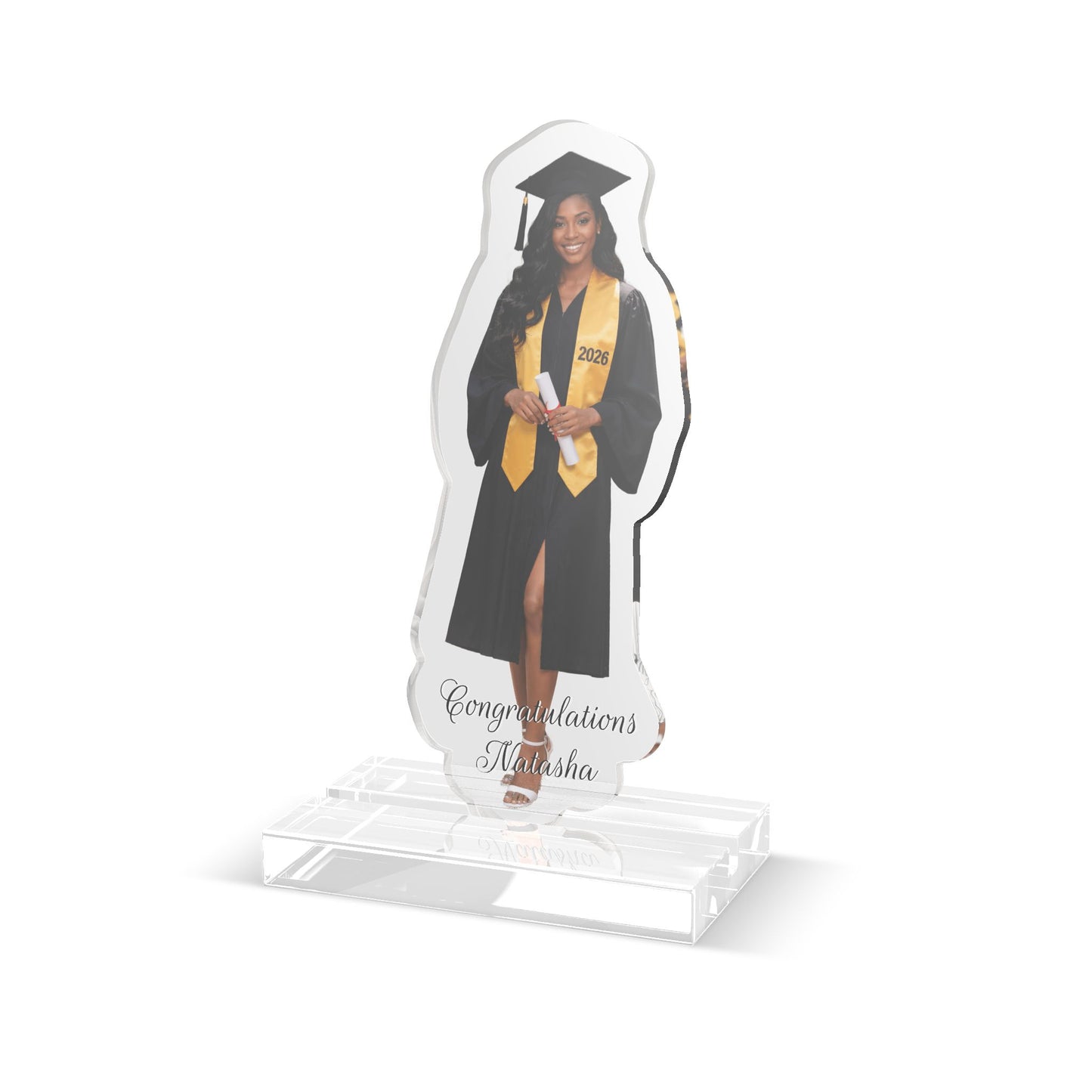 Grad Custom Cut Standee