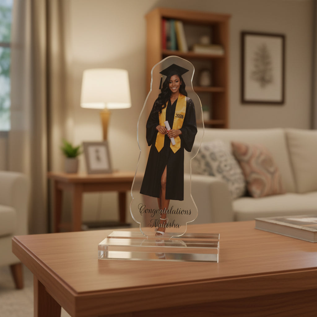 Grad Custom Cut Standee
