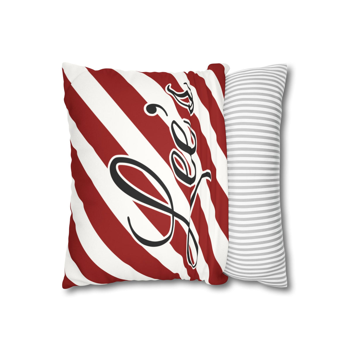 Custom Photo Name Square Pillow/Case