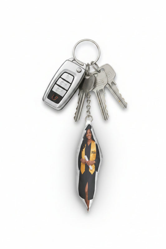 Custom Shape Mini Plush Keychain