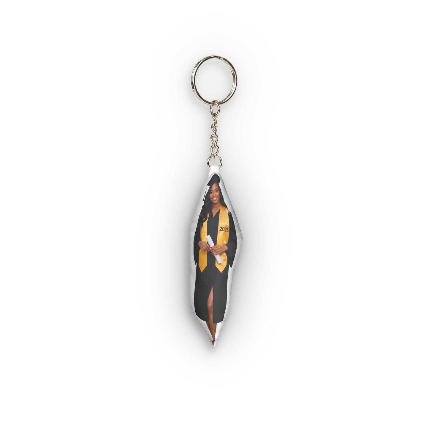 Custom Shape Mini Plush Keychain