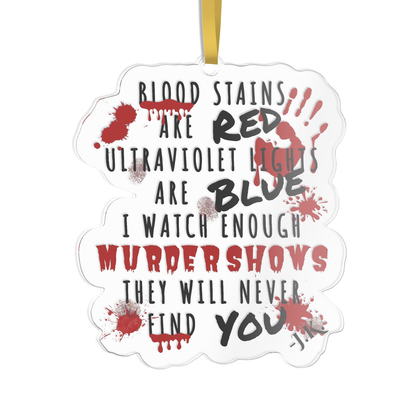 Horror Name Ornament