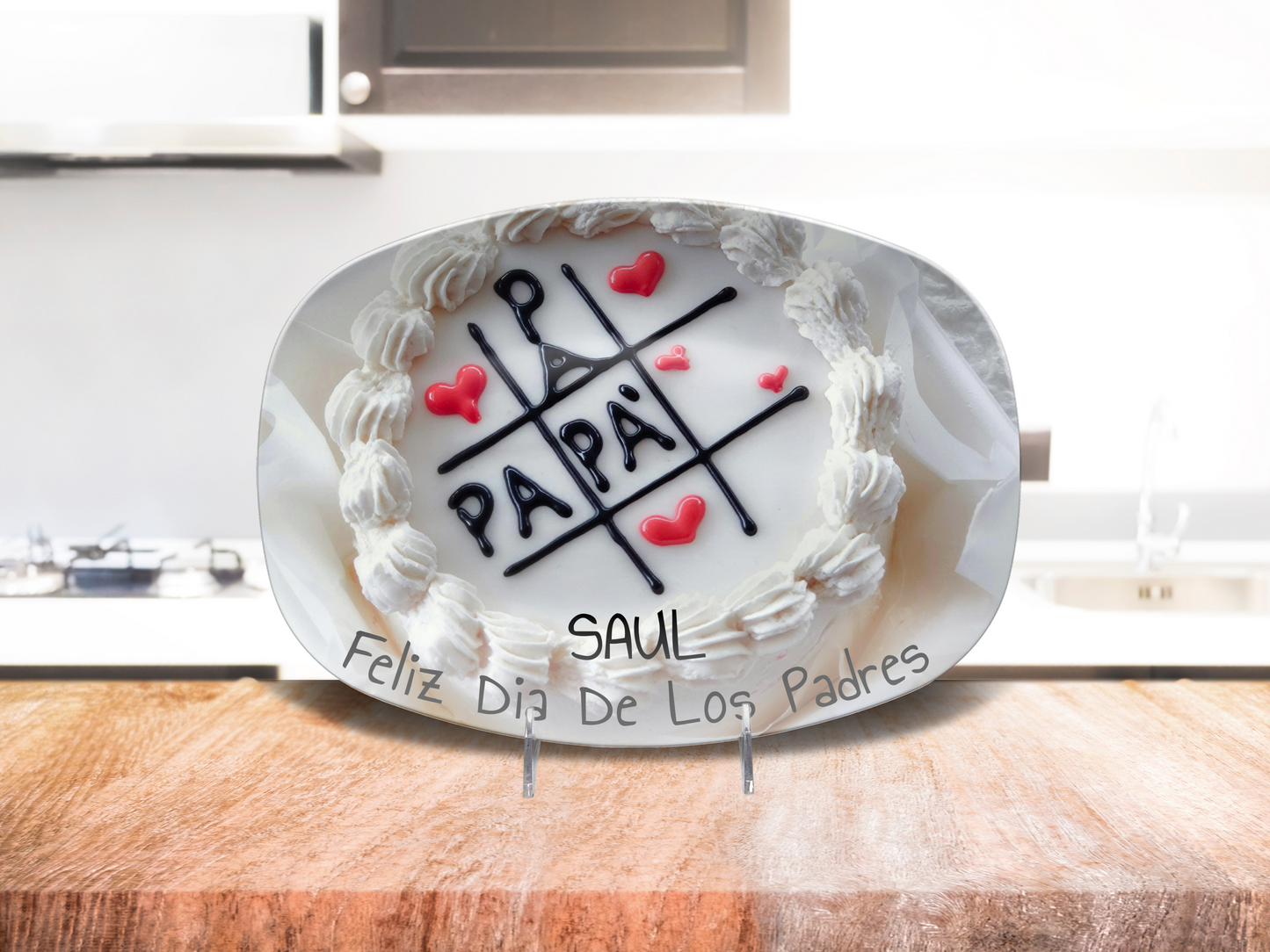 TTT Papa Name Platter