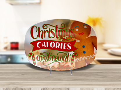 Calories Don't Count Names Platter