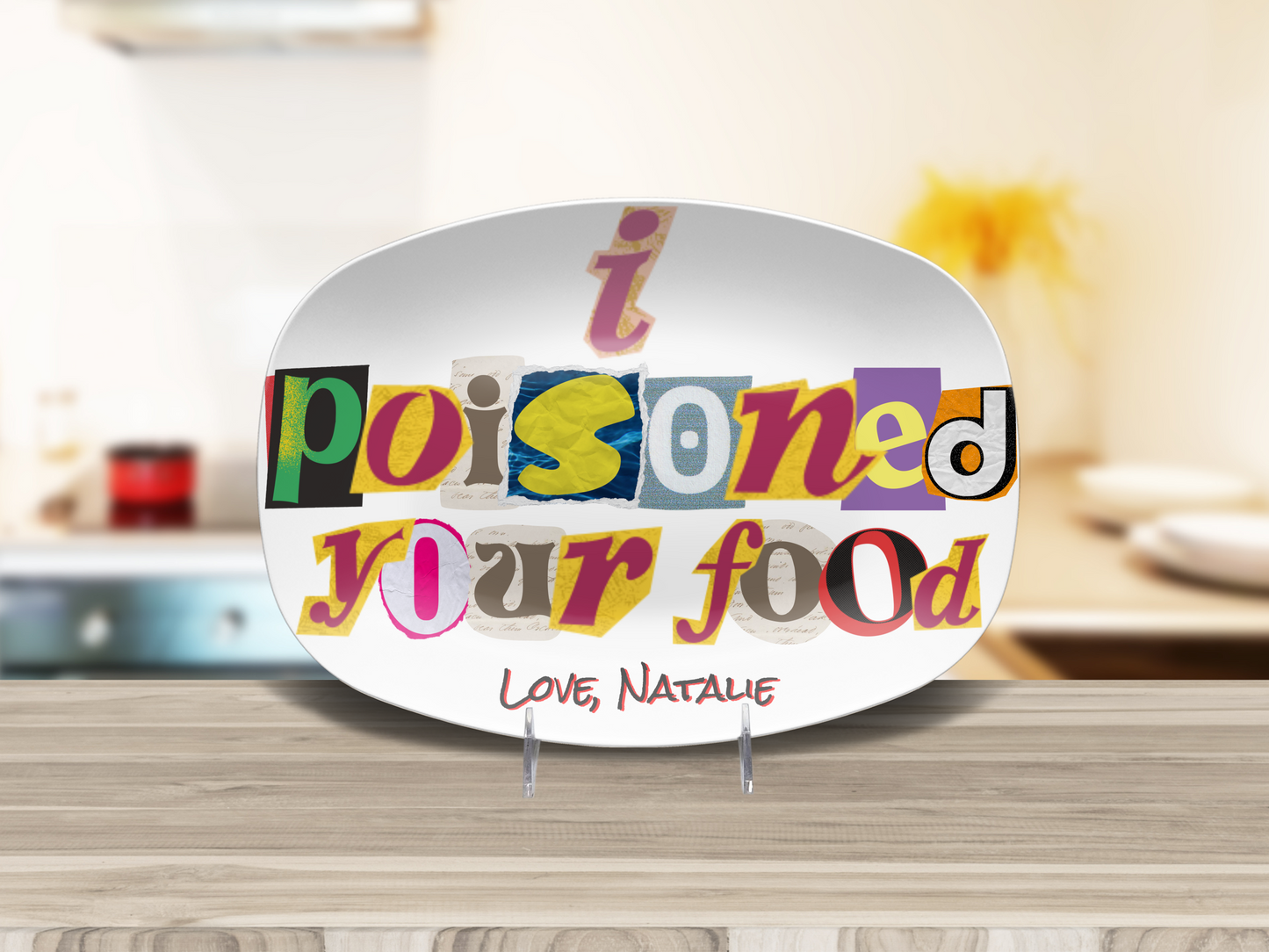 Poisoned Food Joke Platter