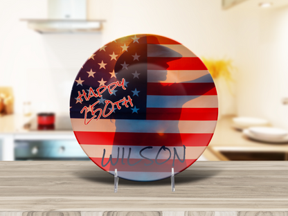 Western Flag Name Plate