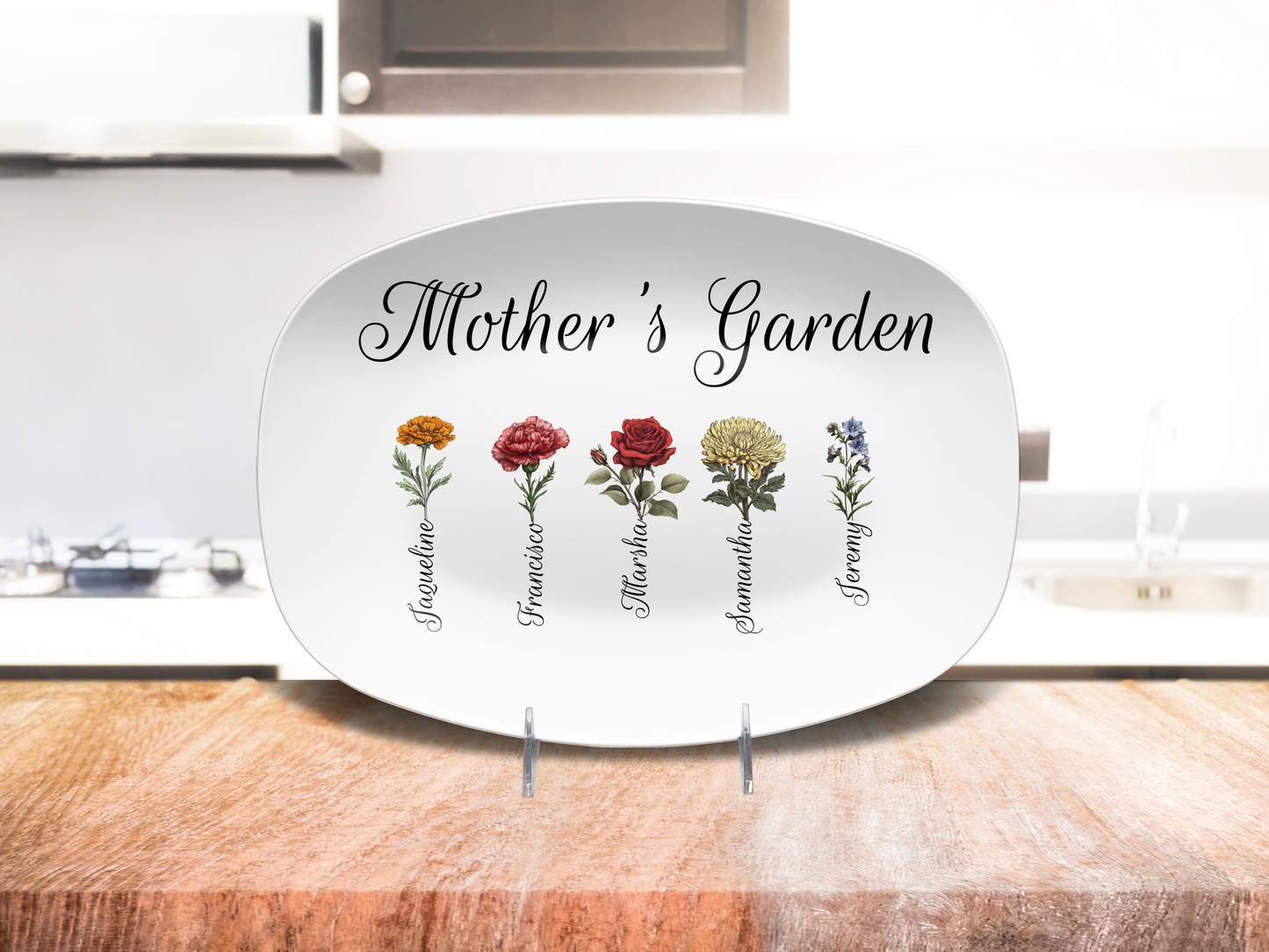 Mother's Garden Platter