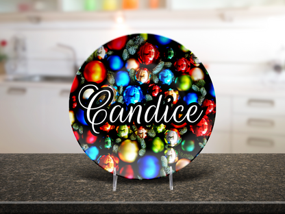 Ornaments Name Plate