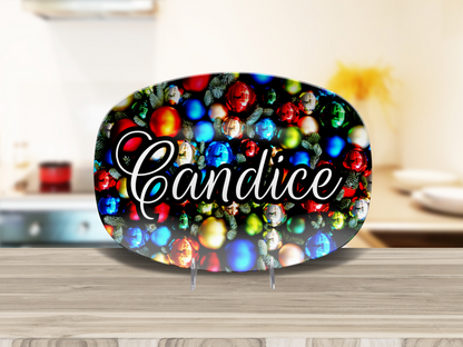 Ornaments Name Platter