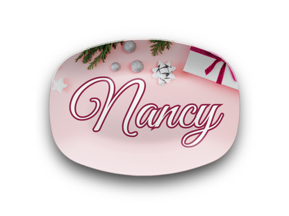 Pink Gift Name Platter